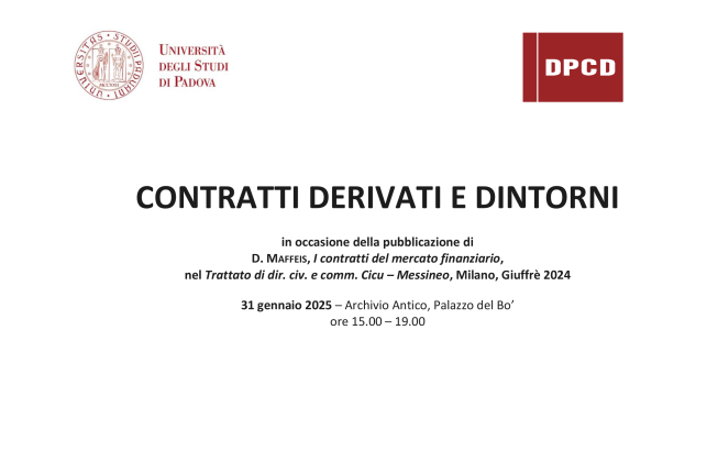 Collegamento a 31 gennaio 2025 – CONTRATTI DERIVATI E DINTORNI